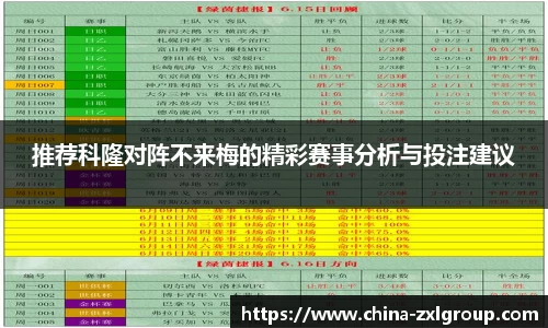 推荐科隆对阵不来梅的精彩赛事分析与投注建议